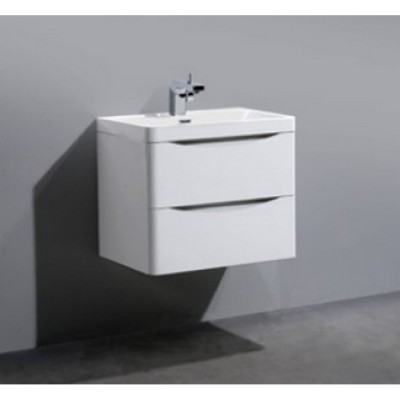 Тумба под раковину BelBagno ANCONA-N-600-2C-SO-BL, цвет Bianco Lucido