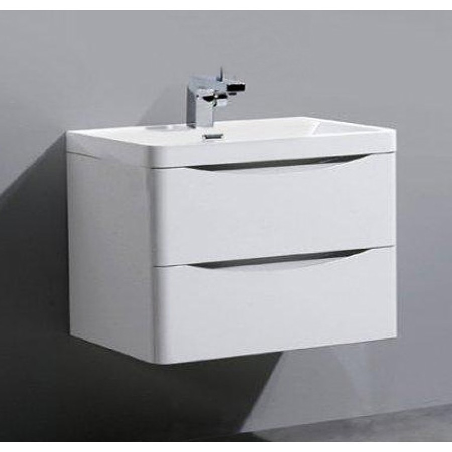 Тумба под раковину BelBagno ANCONA-N-800-2C-SO-WO, цвет Rovere Bianco