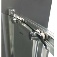 Душевой уголок Cezares ANIMA-W-A-2-90-P-Cr, 90 х 90 см, стекло рифленое, профиль хром