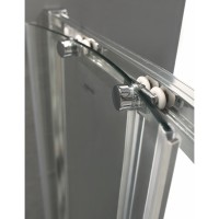 Душевой уголок Cezares Anima-W-RH-2-120/100-C-Cr-R, 120 x 100 см, стекло прозрачное, профиль хром