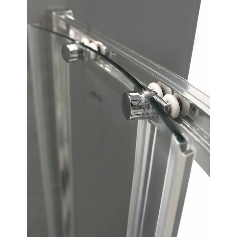 Душевой уголок Cezares Anima-W-RH-2-120/100-C-Cr-R, 120 x 100 см, стекло прозрачное, профиль хром