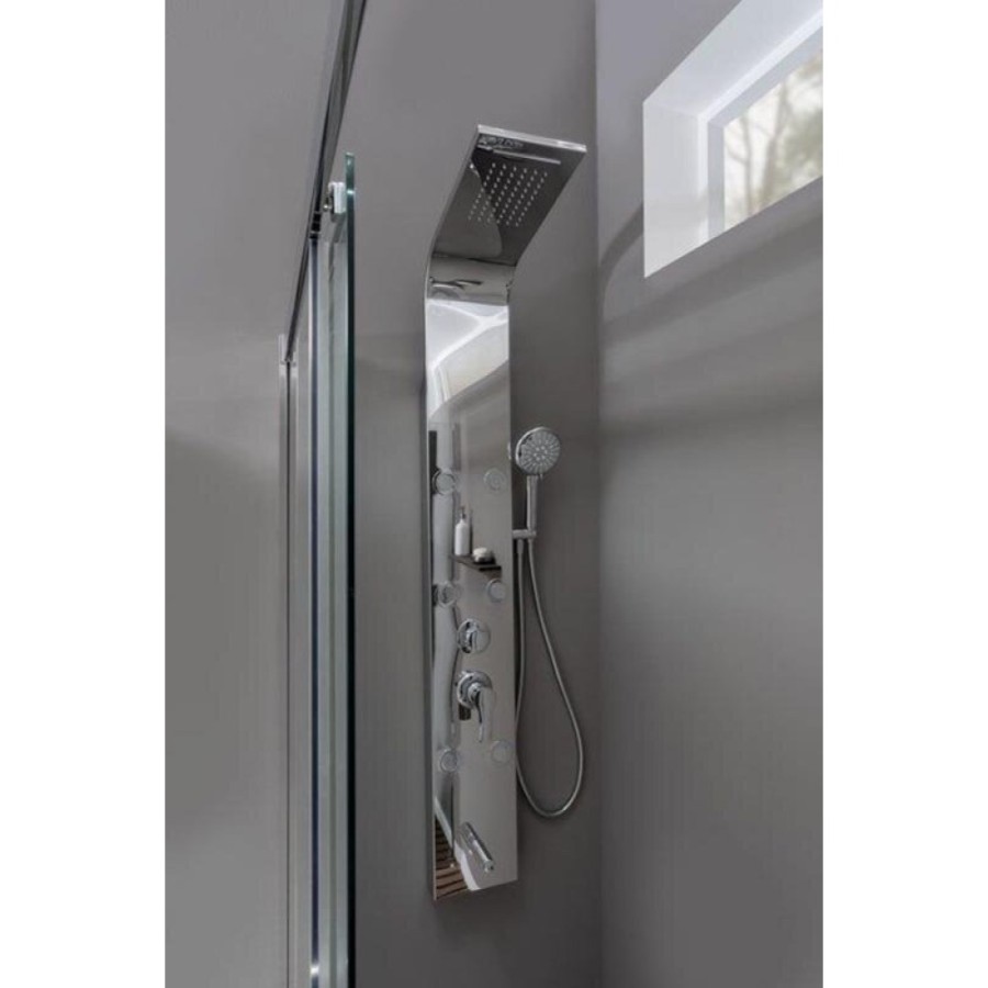 Душевая панель Aquanet Galaxy Shine AP40-01, хром (237436)
