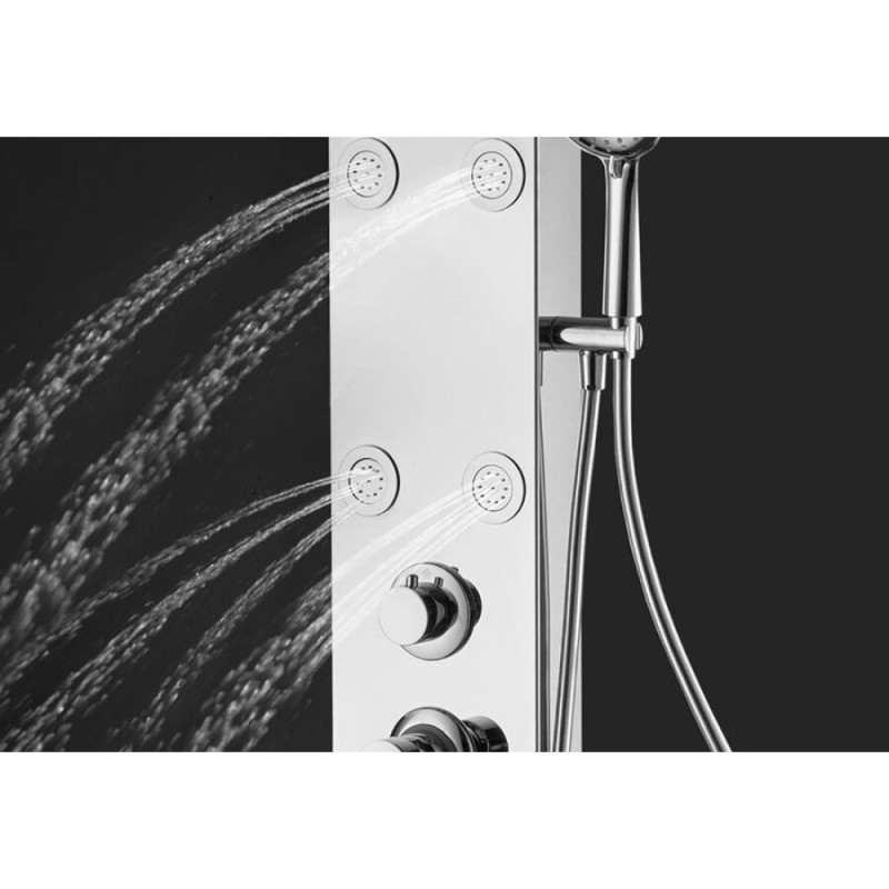 Душевая панель Aquanet Galaxy Shine AP40-01, хром (237436)