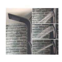 Душевая панель Aquanet Galaxy Black AP40-04, черный (237439)