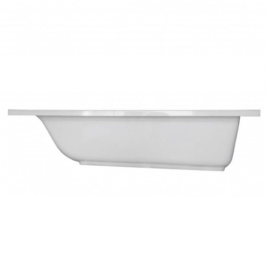 Ванна из искусственного мрамора Aquanet Bright Stone AQ-00332885, 180 x 80 см, цвет белый