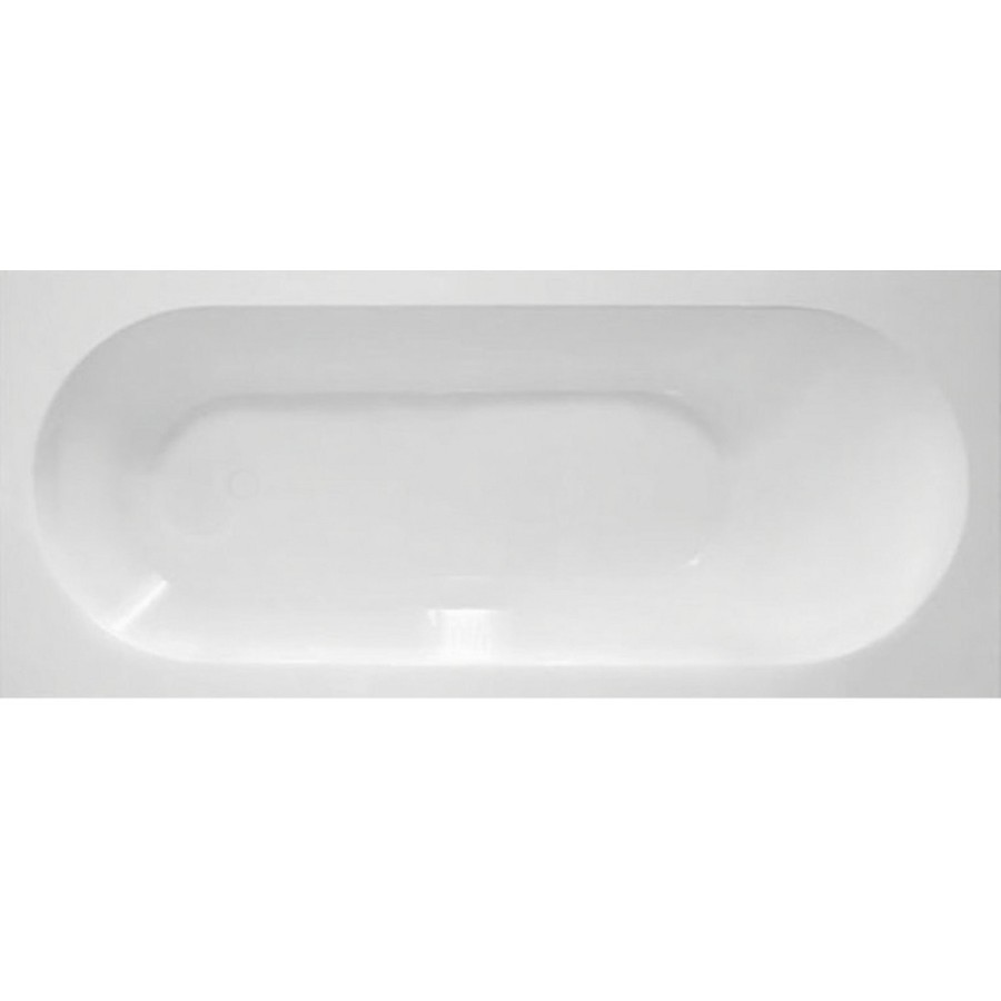 Ванна из искусственного камня Aquanet Lotos AQ-00332891, 170 x 75 см, цвет белый