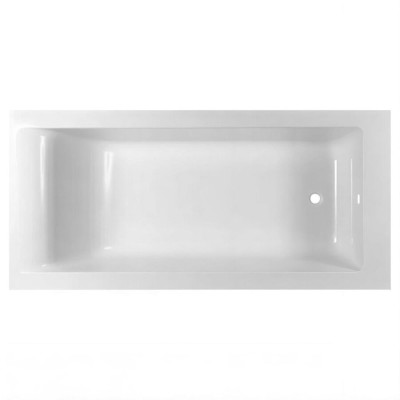 Ванна из искусственного мрамора Aquanet Bright Stone AQ-00338574, 180 x 70 см, цвет белый