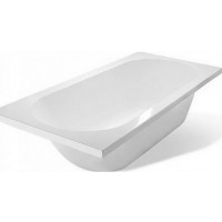 Ванна из искусственного камня Aquanet Lotos Stone Slim AQ-00338575, 170 x 75 см, цвет белый