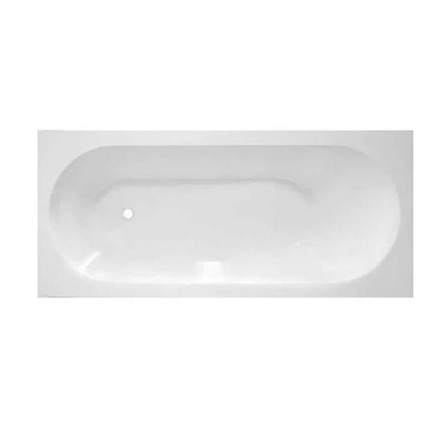 Ванна из искусственного камня Aquanet Lotos AQ-00348172, 170 x 70 см, цвет белый