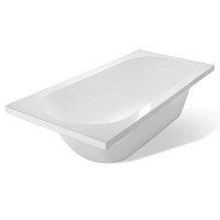Ванна из искусственного камня Aquanet Lotos AQ-00348172, 170 x 70 см, цвет белый