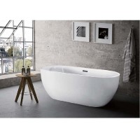 Ванна акриловая Aquatek Афина 170 x 78 см, цвет белый глянцевый, AQ-44778