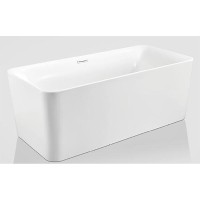 Ванна акриловая Aquatek Квадро 180 x 80 см, цвет белый глянцевый, AQ-K27880