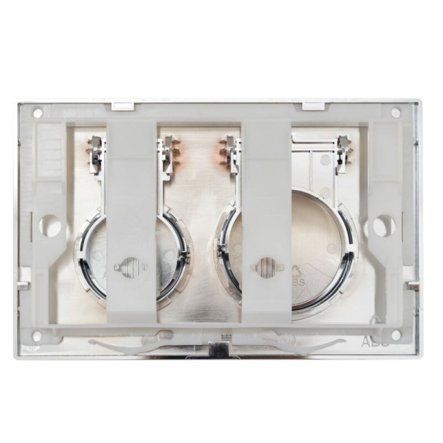 Клавиша смыва Aquanet AQ-PRO-02CR, механическая, хром