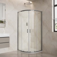 Душевой уголок Aquatek AQ.RO.090.1GM, 90 x 90 см, стекло прозрачное, профиль вороненая сталь, gunmetal