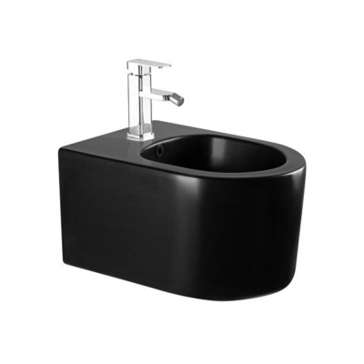 Биде подвесное Aquatek Мия AQ1004-MB, цвет черный матовый