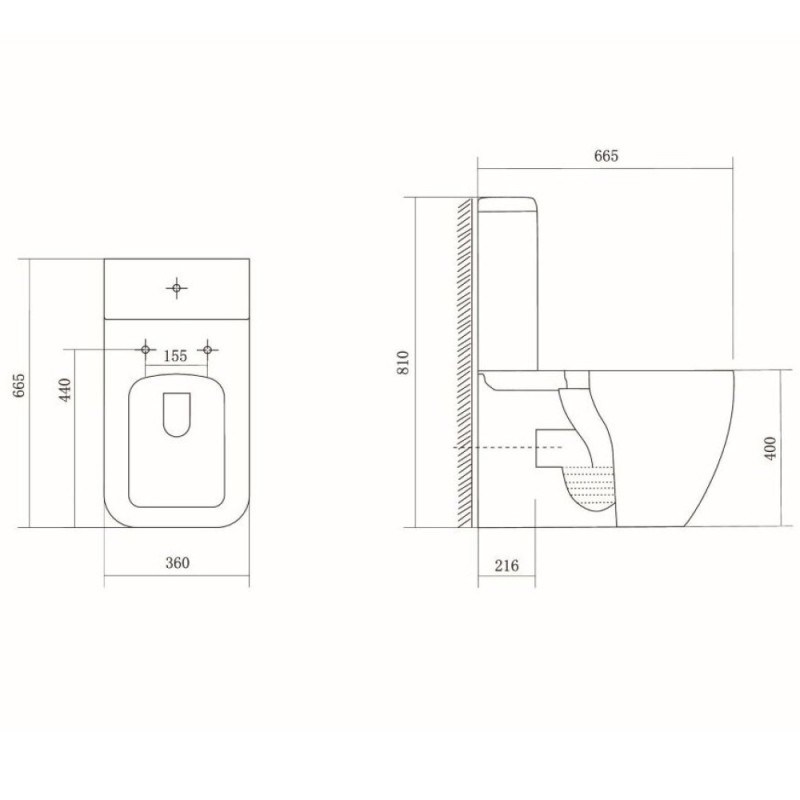 Унитаз-компакт Aquatek Либра AQ1263-00 с сиденьем Soft Close, белый