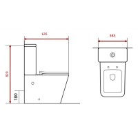 Напольный безободковый унитаз Aquatek Либра AQ1263N-00 New, крышка микролифт, белый