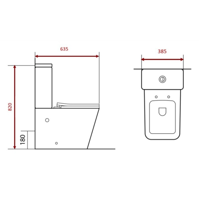 Напольный безободковый унитаз Aquatek Либра AQ1263N-00 New, крышка микролифт, белый