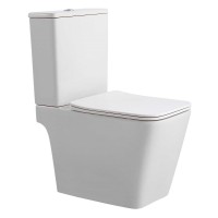 Напольный унитаз Aquatek Либра New AQ1263NT-00, безободковый, смыв Торнадо, сиденье микролифт, белый