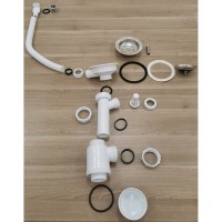 Кухонная мойка Abber Quarz AQ2903G, 65 см, кварцевый композит, крыло справа, серый