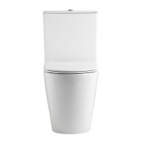 Напольный унитаз Aquatek Либерти AQ2999T-00, безободковый, смыв Торнадо, сиденье микролифт, белый