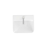 Раковина Aquatek Optima Square AQ4401-00, 44 см, фарфор, напольная, белый