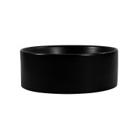 Раковина Aquatek AQ5118-MB, 40 см, фарфор, цвет черный матовый