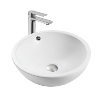 Раковина Aquatek AQ5354-MW, 44 см, фарфор, цвет белый матовый