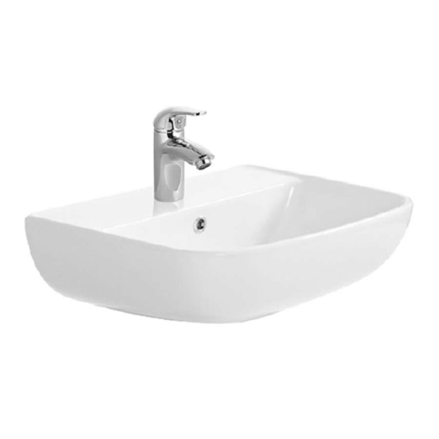 Раковина Aquatek AQ5430-00 54 см, фарфор, подвесная, белый