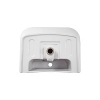Раковина Aquatek AQ5440-00, 59.5 см, фарфор, подвесная, белая