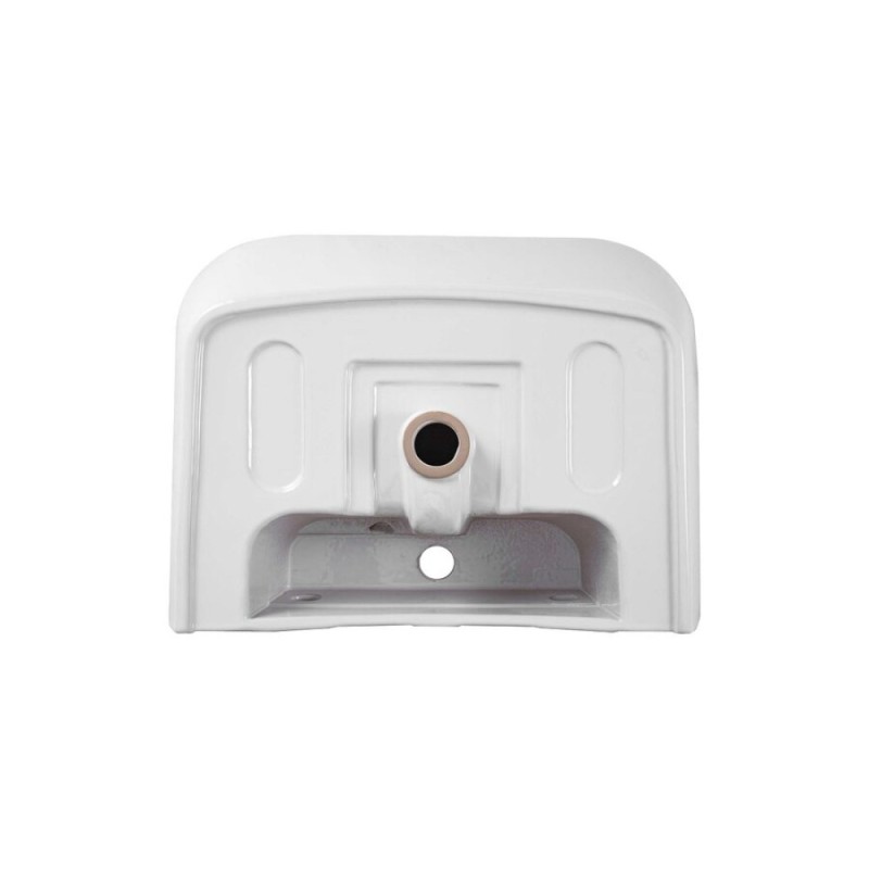 Раковина Aquatek AQ5440-00, 59.5 см, фарфор, подвесная, белая