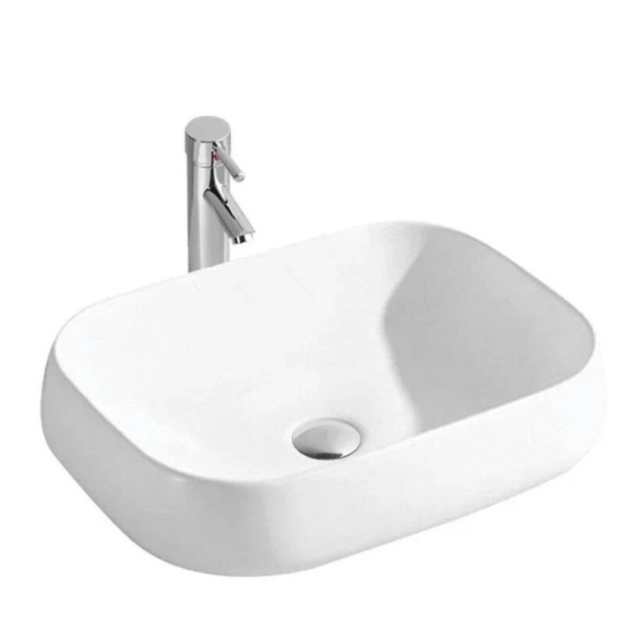 Раковина Aquatek 56 х 42 см, накладная, белая, AQ5526-00