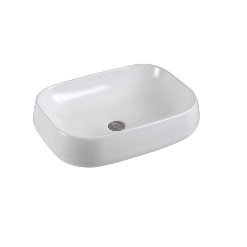Раковина Aquatek 56 х 42 см, накладная, белая, AQ5526-00