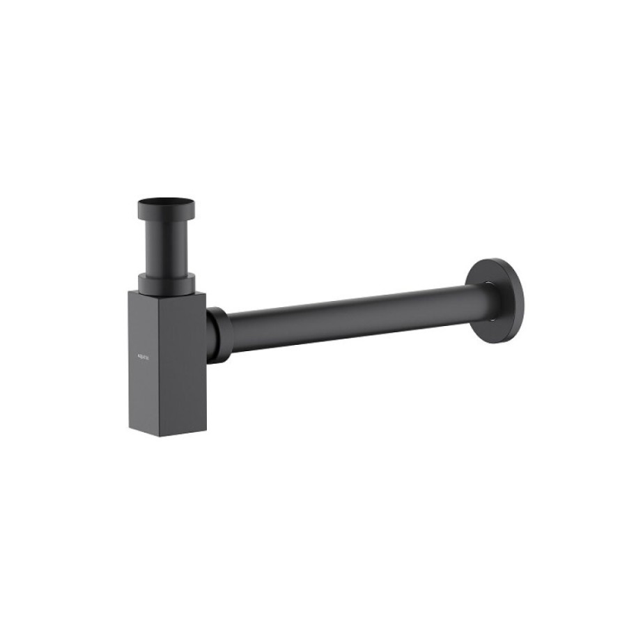 Сифон для раковины Aquatek AQ6013MB, цвет черный матовый
