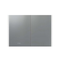 Зеркальный шкаф Aquatek AQ7109-MLC, 100 см, LED-подсветка, сенсор, хром