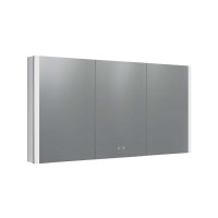 Зеркальный шкаф Aquatek AQ7129-MLC, 120 см, LED-подсветка, сенсор, хром