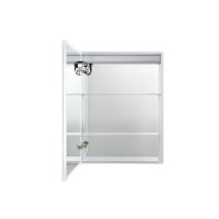 Зеркальный шкаф Aquatek AQ7603B-MLC, 60 см, LED-подсветка, сенсор, хром