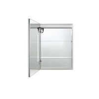 Зеркальный шкаф Aquatek AQ7609-MLC, 60 см, LED-подсветка, сенсор, хром