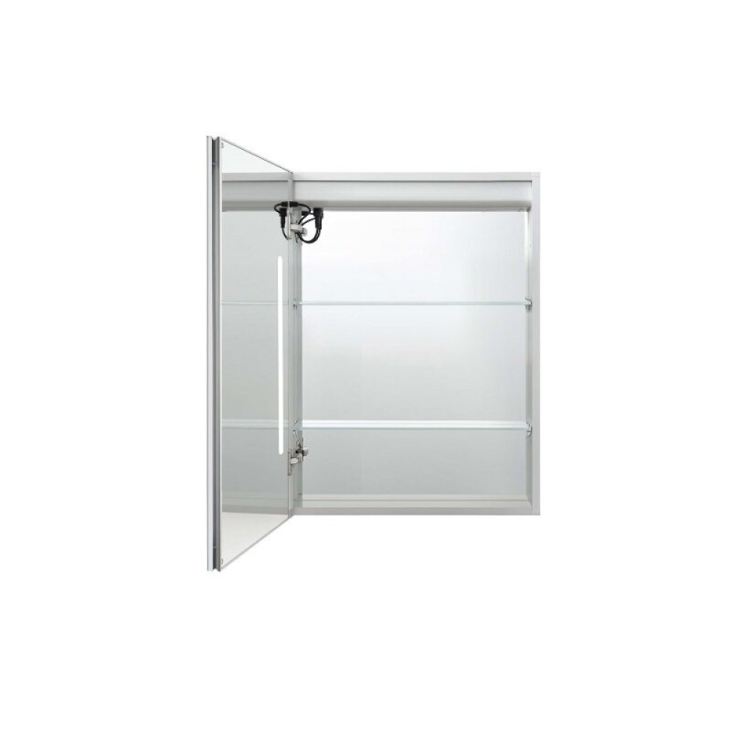 Зеркальный шкаф Aquatek AQ7609-MLC, 60 см, LED-подсветка, сенсор, хром
