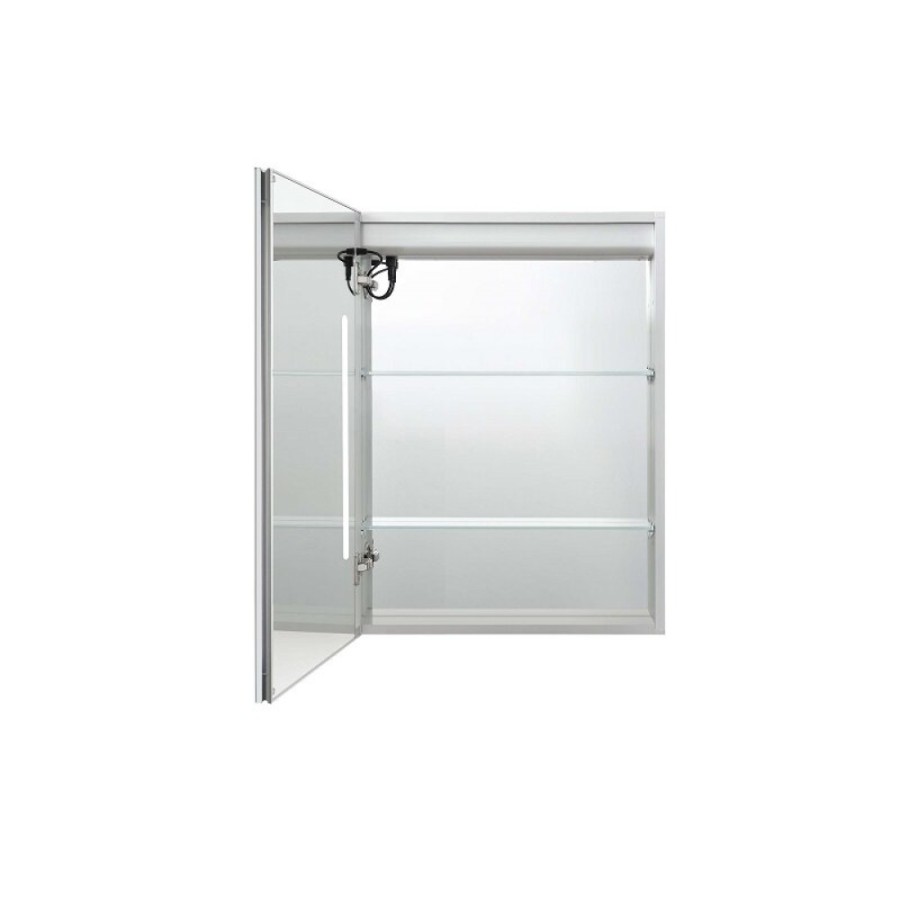 Зеркальный шкаф Aquatek AQ7609-MLC, 60 см, LED-подсветка, сенсор, хром