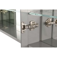 Зеркальный шкаф Aquatek AQ7609-MLC, 60 см, LED-подсветка, сенсор, хром