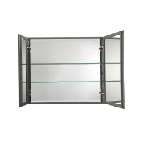 Зеркальный шкаф Aquatek AQ7808-MC, 76 см, подвесной, хром