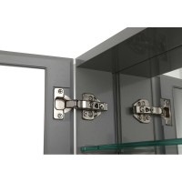 Зеркальный шкаф Aquatek AQ7808-MC, 76 см, подвесной, хром