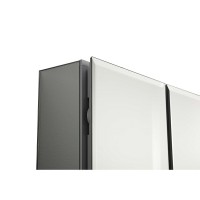 Зеркальный шкаф Aquatek AQ7808-MC, 76 см, подвесной, хром