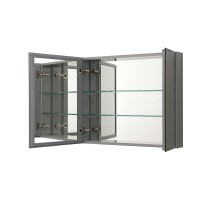 Зеркальный шкаф Aquatek AQ7808-MC, 76 см, подвесной, хром