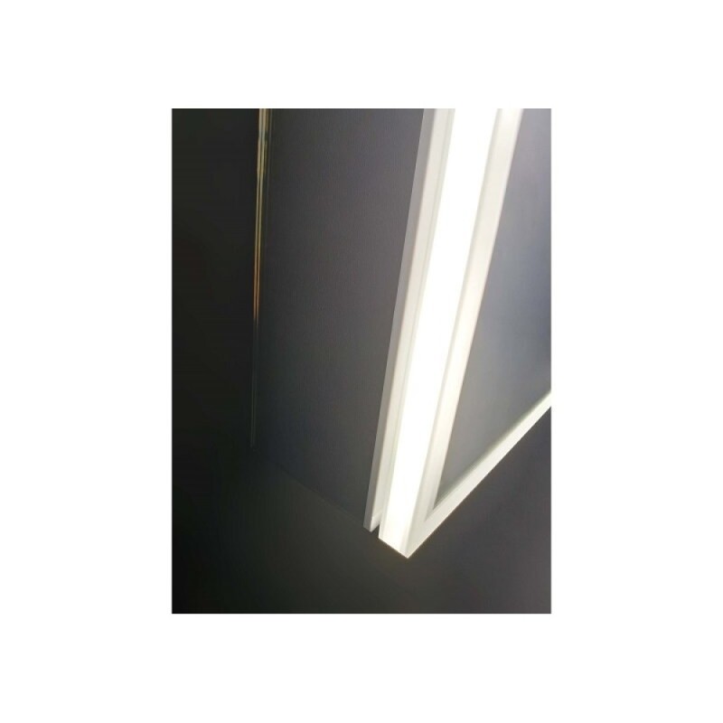 Зеркальный шкаф Aquatek AQ7809-MLC, 80 см, LED-подсветка, сенсор, хром