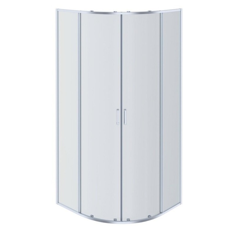 Душевой уголок Aquatek 80 x 80 см, стекло прозрачное, профиль хром, AQ ARI RO 08020CH