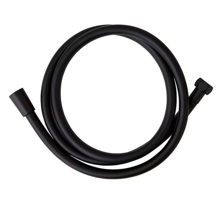 Душевой шланг Aquame AQM1500B, 150 см, пластиковый, цвет черный