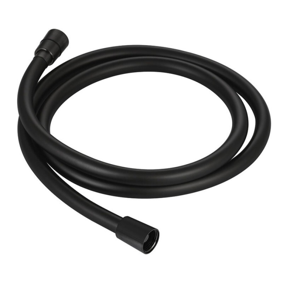 Душевой шланг Aquame AQM1501MB, 100 см, пластиковый, цвет черный матовый