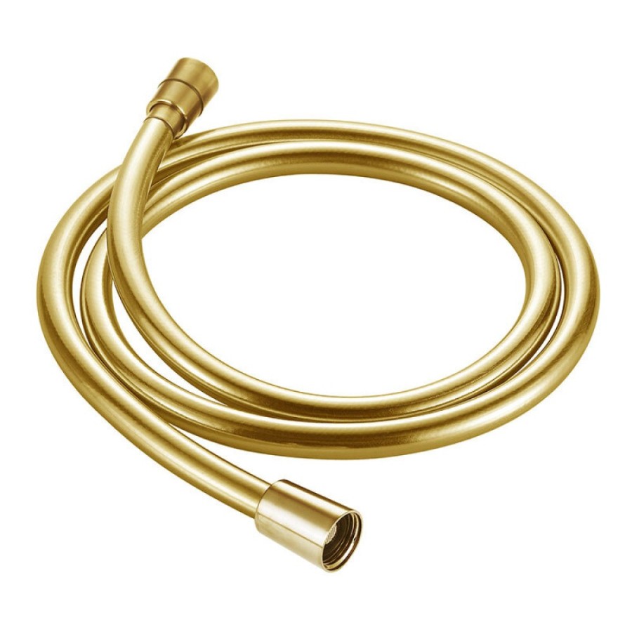Душевой шланг Aquame AQM1502GG, 150 см, пластиковый, цвет золото